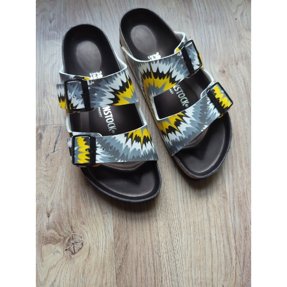 Birkenstock Arizona Tie Dye Pow Sandals Womens 7-7.5 EU 38